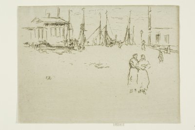 フィッシング キー、オーステンデ 作： James Abbott McNeill Whistler