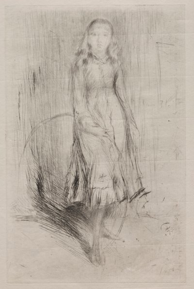 フローレンス・レイランド 作： James McNeill Whistler