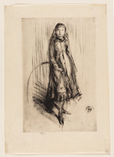 フローレンス・レイランド 作： James McNeill Whistler