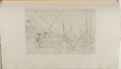 ビリングスゲートから 作： James Abbott McNeill Whistler