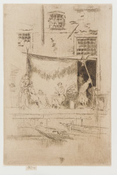 フルーツ屋台 作： James Abbott McNeill Whistler