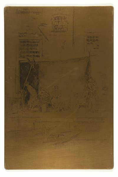 フルーツ屋台 作： James Abbott McNeill Whistler