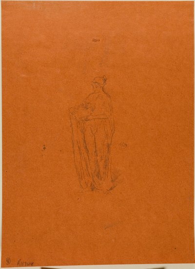 ボウルを持つ少女 作： James McNeill Whistler