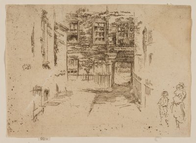 グレイズ・イン・プレイス 作： James McNeill Whistler