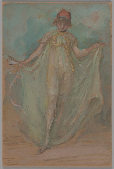 グリーン＆ブルーダンサー 作： James McNeill Whistler