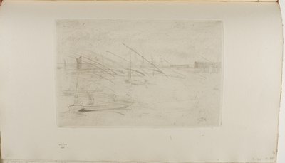 グリーンヒザ 作： James Abbott McNeill Whistler