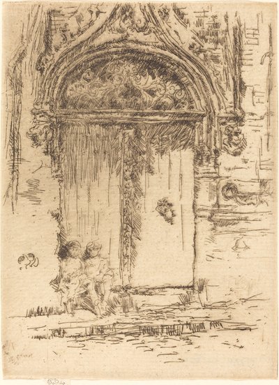 ハングマンズ ハウス、トゥール 作： James Abbott McNeill Whistler