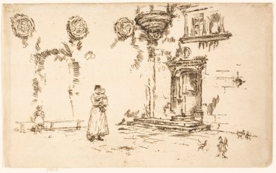 ホテル ラレマン, ブールジュ 作： James McNeill Whistler