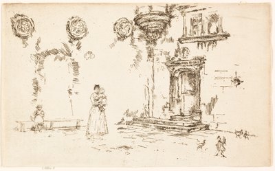 ホテル ラレマン (ブールジュ) 作： James McNeill Whistler