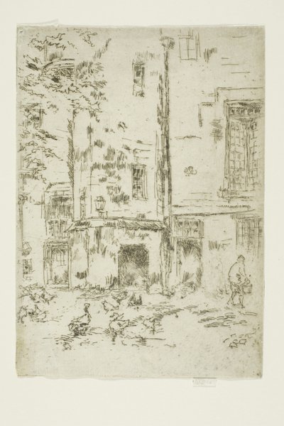 ホワイト クロス ホテル 作： James McNeill Whistler