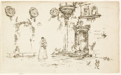 ホテル ラレマン (ブールジュ) 作： James Abbott McNeill Whistler