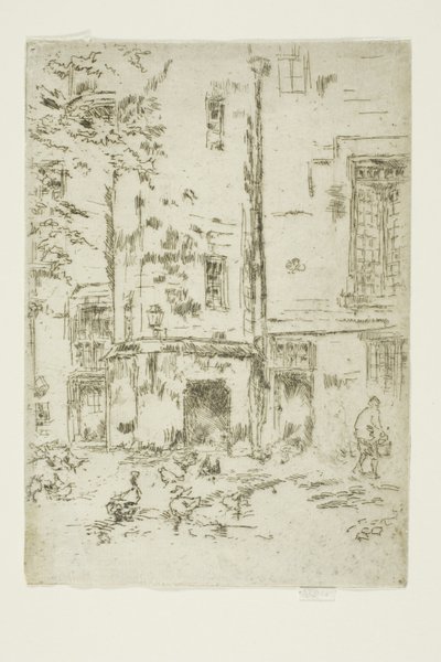 ホワイト クロス ホテル 作： James Abbott McNeill Whistler