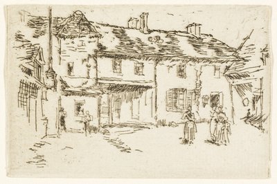 ホテル デ ラ プロムナード (ロシュ) 作： James Abbott McNeill Whistler