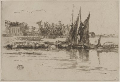 ハーリンガム 作： James Abbott McNeill Whistler