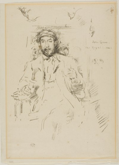 ジョン・グローブ 作： James Abbott McNeill Whistler