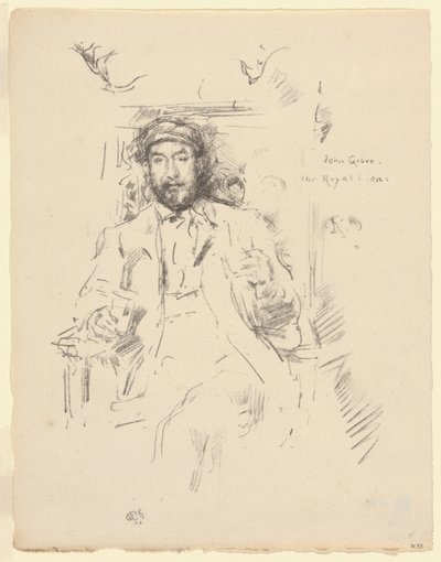 ジョン・グローブ 作： James Abbott McNeill Whistler