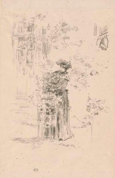 美しい庭師 作： James McNeill Whistler