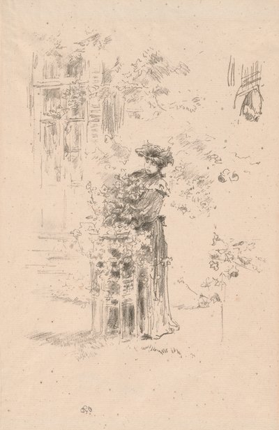 美しい庭師 作： James Abbott McNeill Whistler