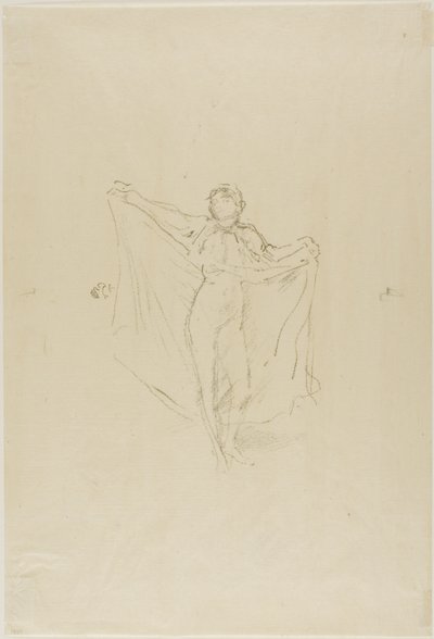 La Danseuse: A Study of the Nudes 作： James Abbott McNeill Whistler