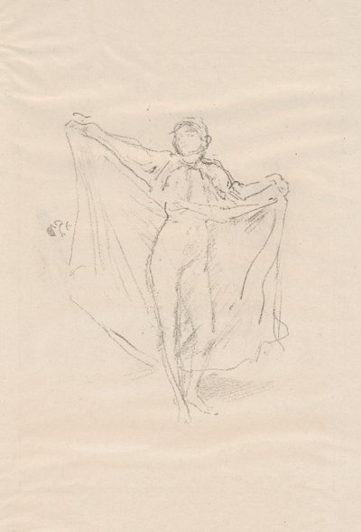 ラ・ダンスーズヌードの研究 作： James McNeill Whistler