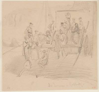 コブレンツの若者 作： James Abbott McNeill Whistler
