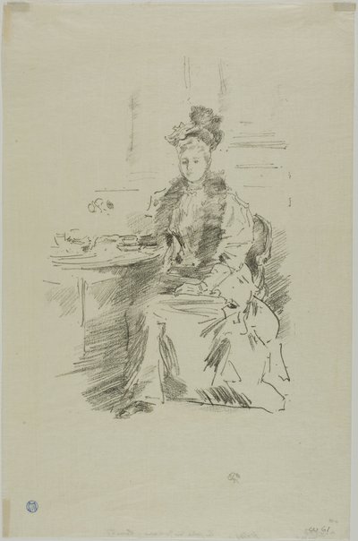 ラ・ジョリー・ニューヨーク 作： James McNeill Whistler