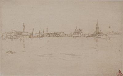 サンタ・マリア・デッラ・サルーテ：夜明け 作： James McNeill Whistler