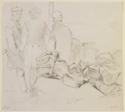 ライン川 作： James Abbott McNeill Whistler