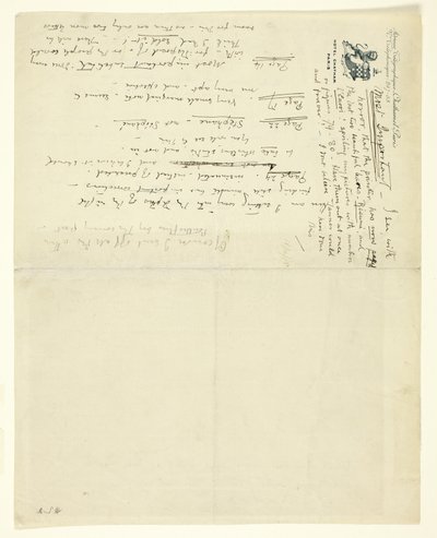 Eden vs Whistler: The Baronet and the Butterfly の訂正を含む William Heinemann への手紙。 評決のあるバレンタイン 作： James Abbott McNeill Whistler