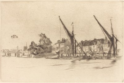 リンジー ハウス 作： James Abbott McNeill Whistler