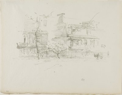 リンジー・ロウ、チェルシー 作： James Abbott McNeill Whistler