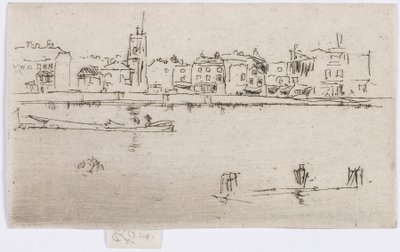 リトルチェルシー (メモリアル) 作： James Abbott McNeill Whistler