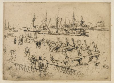 リトル・ドルドレヒト 作： James Abbott McNeill Whistler