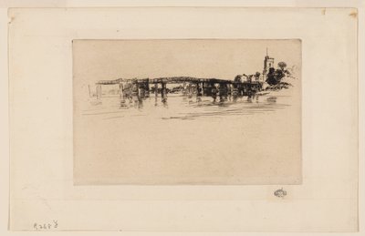 リトル・パトニー・ブリッジ 作： James Abbott McNeill Whistler