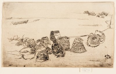 ロブスター ポット - セルシー ビル 作： James Abbott McNeill Whistler