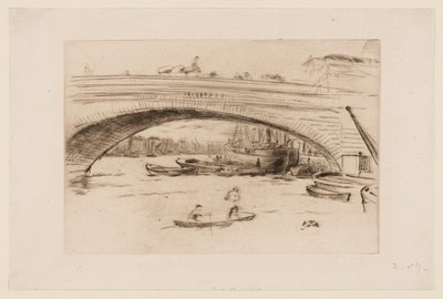 ロンドン橋 作： James Abbott McNeill Whistler
