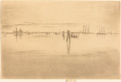 ロングラグーン 作： James Abbott McNeill Whistler