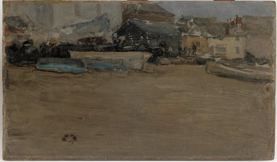 干潮 作： James Abbott McNeill Whistler
