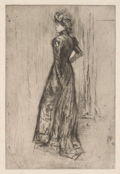 モード、立ち 作： James Abbott McNeill Whistler