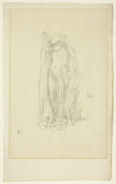モデルドレープ 作： James Abbott McNeill Whistler