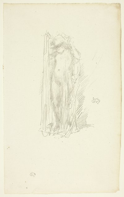 モデルドレープ 作： James Abbott McNeill Whistler