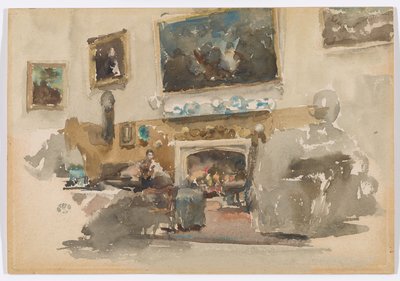 モアビー・ホール 作： James Abbott McNeill Whistler