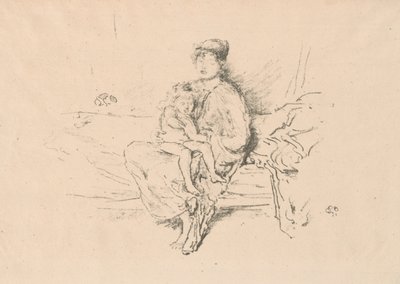 母と子、第2号 作： James McNeill Whistler