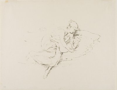 母と子 その３ 作： James Abbott McNeill Whistler