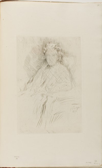Mrs Leyland, Sr. 作： James Abbott McNeill Whistler