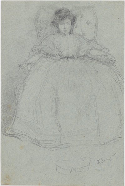 ネリー 作： James Abbott McNeill Whistler