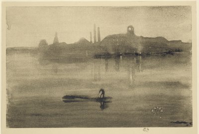 ノクターン 作： James Abbott McNeill Whistler