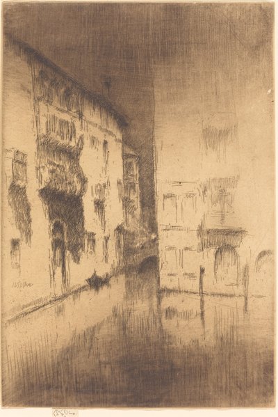 ノクターン: 宮殿 作： James Abbott McNeill Whistler