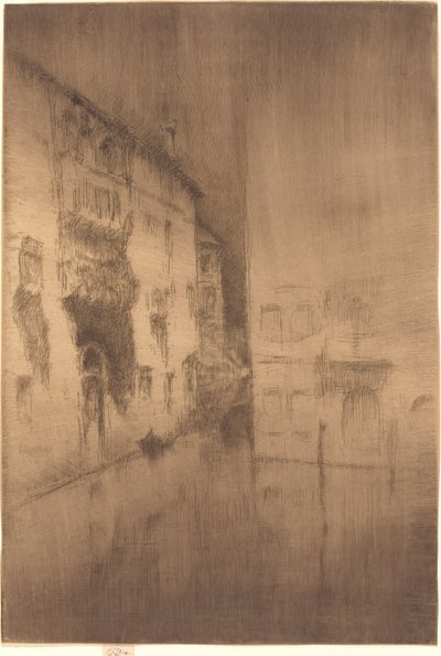 ノクターン: 宮殿 作： James Abbott McNeill Whistler