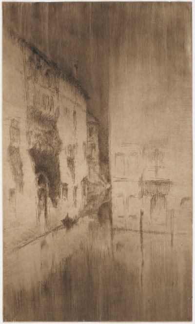 ノクターン: 宮殿 作： James Abbott McNeill Whistler